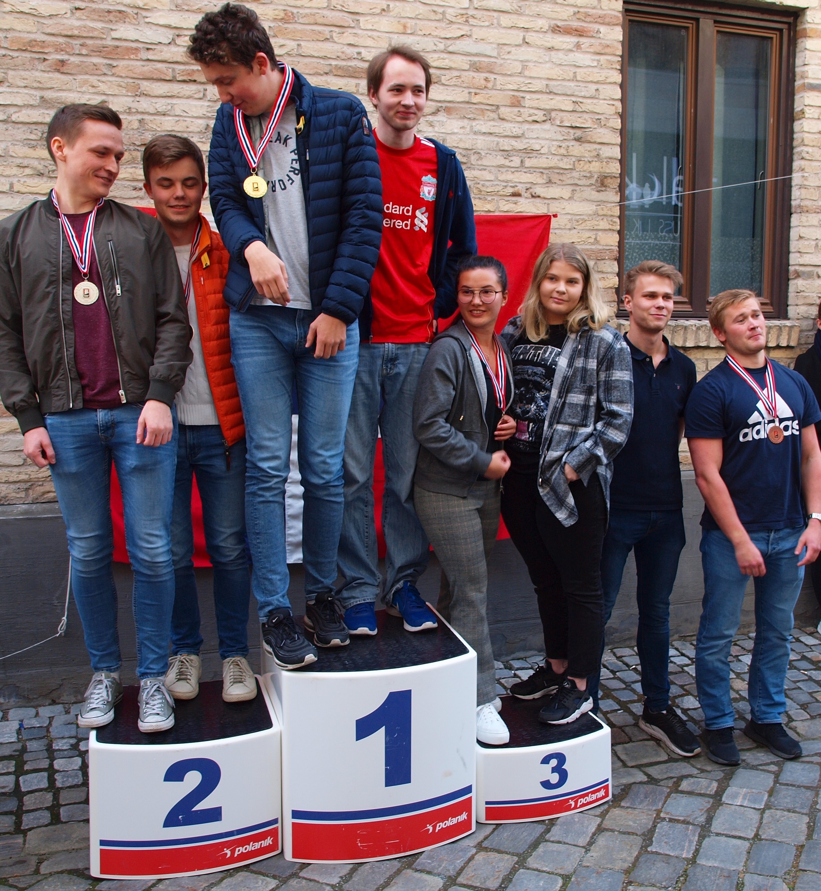 Gull til Marius og Christian!